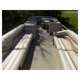 2002 Premier 250 Sun Sation Pontoon with 125 Mercury Only