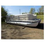 2002 Premier 250 Sun Sation Pontoon with 125 Mercury Only