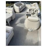 2002 Premier 250 Sun Sation Pontoon with 125 Mercury Only