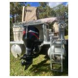 2002 Premier 250 Sun Sation Pontoon with 125 Mercury Only