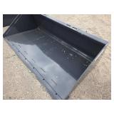 72" Skid Dirt Bucket - new