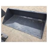 72" Skid Dirt Bucket - new