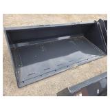 78" Skid Dirt Bucket - New