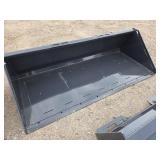 84" Skid Dirt Bucket - NEW