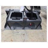 Mini Skid Steer Stump Grapple