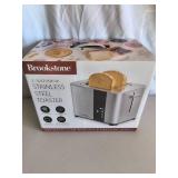 2 Slice Pop-up Stainless Steel Toaster