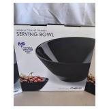 3 Naturally Cooling Ceramic Serving Bowls