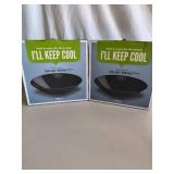 Cooling Ceramics Salad Bowls - Set of 2