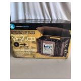 Wooden Music Center with recordable CD player- Record from Vinyl to CD