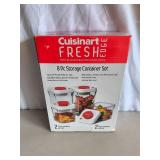 8 Piece Storage Container Set -Cuisinart