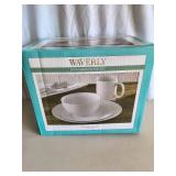 16 Piece Dining Set- Color White