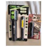 Lot of 2 Sets of Flashlights