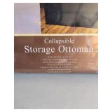 Collapsable Storage Ottoman