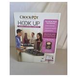 Crock Pot - Hook Up unit with (2) 1 Qt ovals