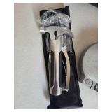 Industrial Stapler with staples; fiberglass measuring tape; multi-purpose hammer tool; jump starter kit --Lot of 5
