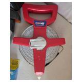 Industrial Stapler with staples; fiberglass measuring tape; multi-purpose hammer tool; jump starter kit --Lot of 5