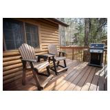 CB03 Timber Bay Cabin Experience - Single Bedroom Experience - The Partridge - 1 Room - 1 Bed Sleeps 2 (3 w/futon)