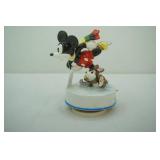 Vintage Mickey Mouse Ceramic Music Box