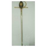 vintage Spanish decorative sword