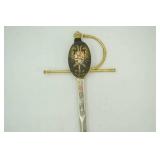 vintage Spanish decorative sword