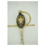 vintage Spanish decorative sword