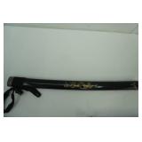 Japanese-style katana sword with scabbard