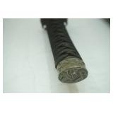 Japanese-style katana sword with scabbard