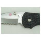 Frost Cutlery Flying Falcon 3.5" folding knife and sheath