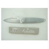 Perceval T45 pocket knife w/a frame lock mechanism