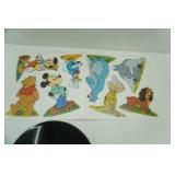 4ct Vintage Walt Disney Vinyl Records. Bambi 1969, Snow White 1968 & 1969, Cinderella 1945