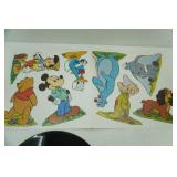 4ct Vintage Walt Disney Vinyl Records. Bambi 1969, Snow White 1968 & 1969, Cinderella 1945