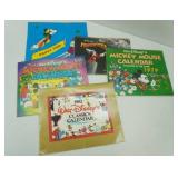 Vintage 1970s/1980s Disney Calendars