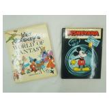 Vintage Walt Disney World of Fantasy by Adrian Bailey;  Disneyana By Cecil Munsey Walt Disney Collectibles