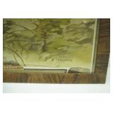 Framed Vintage reproduction print of a 1909 DuPont gunpowder ad "Brant" by Lynn Bogue Hunt 17"x23"