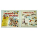 Vintage Walt Disney Vinyl Records (4ct)
