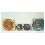 Vintage Walt Disney Collectible Musical Souvenir Records (4ct)