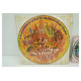 Vintage Walt Disney Collectible Musical Souvenir Records (4ct)