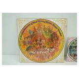 Vintage Walt Disney Collectible Musical Souvenir Records (4ct)