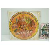 Vintage Walt Disney Collectible Musical Souvenir Records (4ct)