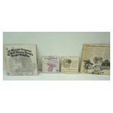Vintage Walt Disney Collectible Musical Souvenir Records (4ct)