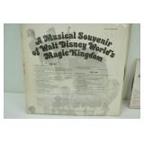 Vintage Walt Disney Collectible Musical Souvenir Records (4ct)