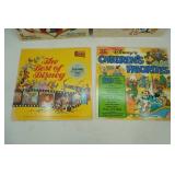 Vintage Walt Disney Vinyl Records (4ct)
