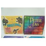 Vintage Walt Disney Vinyl Records (4ct)