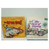 Vintage Walt Disney Vinyl Records (4ct)