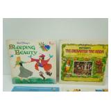 Vintage Walt Disney Vinyl Records (4ct)