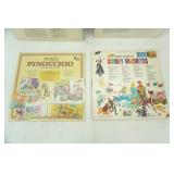 Vintage Walt Disney Vinyl Records (4ct)