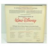 Vintage 1978 Walt Disney 4 Volume Vinyl Record Set. The Magical Music of Walt Disney. 50 Years of Original Motion Picture Soundtracks. Includes The Booklet.