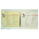 Vintage 1978 Walt Disney 4 Volume Vinyl Record Set. The Magical Music of Walt Disney. 50 Years of Original Motion Picture Soundtracks. Includes The Booklet.