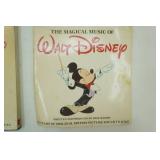 Vintage 1978 Walt Disney 4 Volume Vinyl Record Set. The Magical Music of Walt Disney. 50 Years of Original Motion Picture Soundtracks. Includes The Booklet.