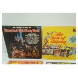 Vintage Walt Disney Vinyl Records (4ct)